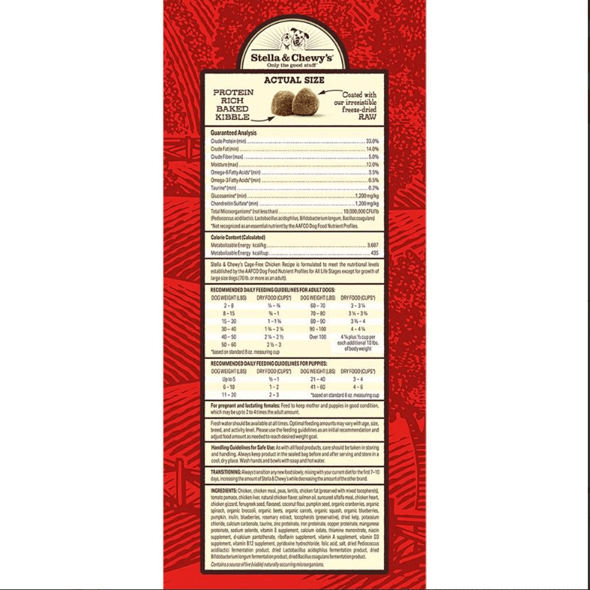 Stella & Chewy's Raw Coated Dry Dog Food
