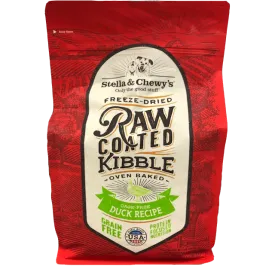 Stella & Chewy's Raw Coated Kibble Cage Free Duck Recipe Dry Dog Food