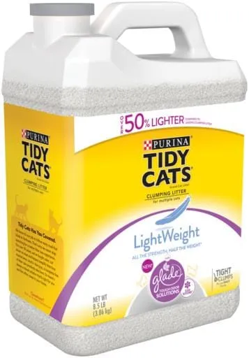 Tidy Cats Lightweight Blossom Scented Tough Odor Solution Cat Litter
