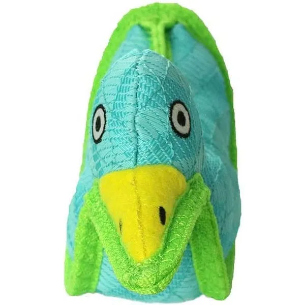 Tuffy DuraForce Blue Duck Plush Dog Toy