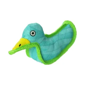 Tuffy DuraForce Blue Duck Plush Dog Toy